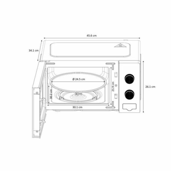 Microwave Oceanic MO20W11  20 L - Image 4