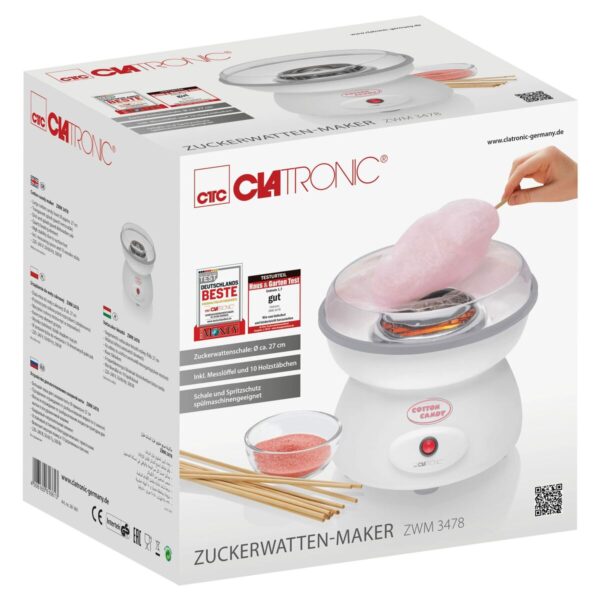 Candy Floss Machine Clatronic ZWM 3478 - Image 2