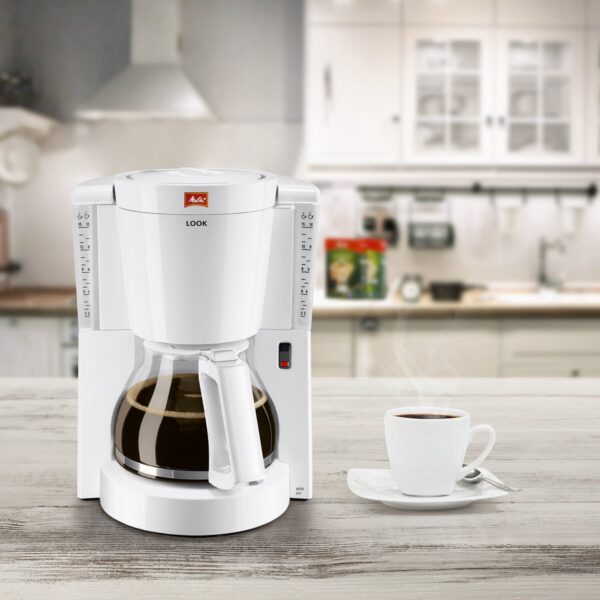 Electric Coffee-maker Melitta 6708078 White 1000 W 1,2 L - Image 2
