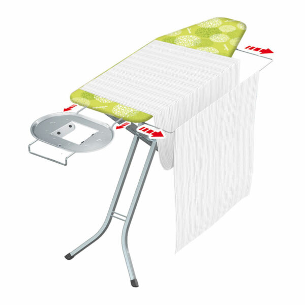 Ironing board Vileda Perfect 161266 122 x 44 cm Green Metal Plastic 2-in-1 - Image 2