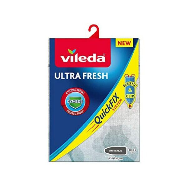 Ironing board cover Vileda 168989 Ultrafresh Quick Fix Grey (130 x 45 cm) - Image 2
