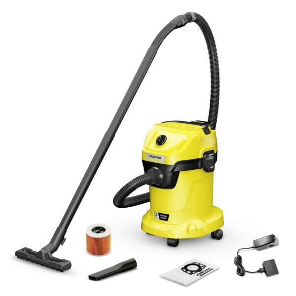 Cordless Vacuum Cleaner Kärcher 1.628-551.0 Yellow Black 225 W - Image 2
