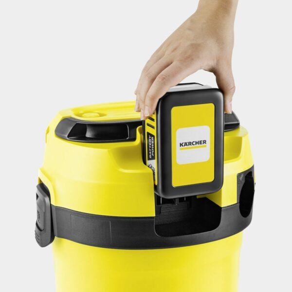 Cordless Vacuum Cleaner Kärcher 1.628-551.0 Yellow Black 225 W - Image 3