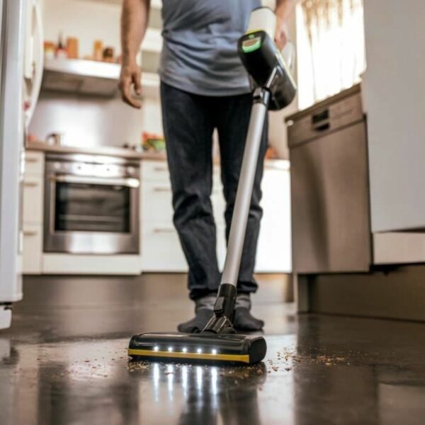 Stick Vacuum Cleaner Kärcher 1.198-670.0 Yellow White Black Silver 250 W 800 ml - Image 5