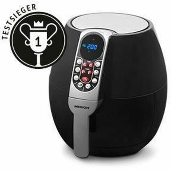 Air Fryer Medion 1500 W 2,8 L Black/Silver - Image 5