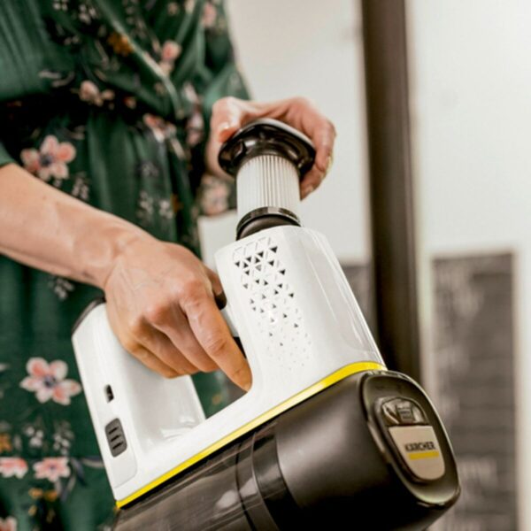 Cordless Vacuum Cleaner Kärcher VC 6 Yellow White Black Silver 250 W - Image 5