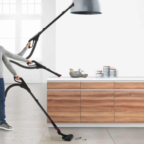 Bagged Vacuum Cleaner BOSCH BGB6X330 Black Grey 600 W - Image 6