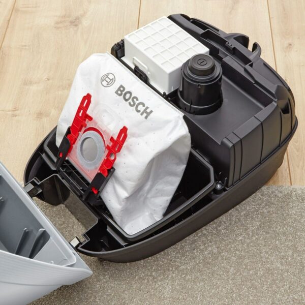 Bagged Vacuum Cleaner BOSCH BGB6X330 Black Grey 600 W - Image 8