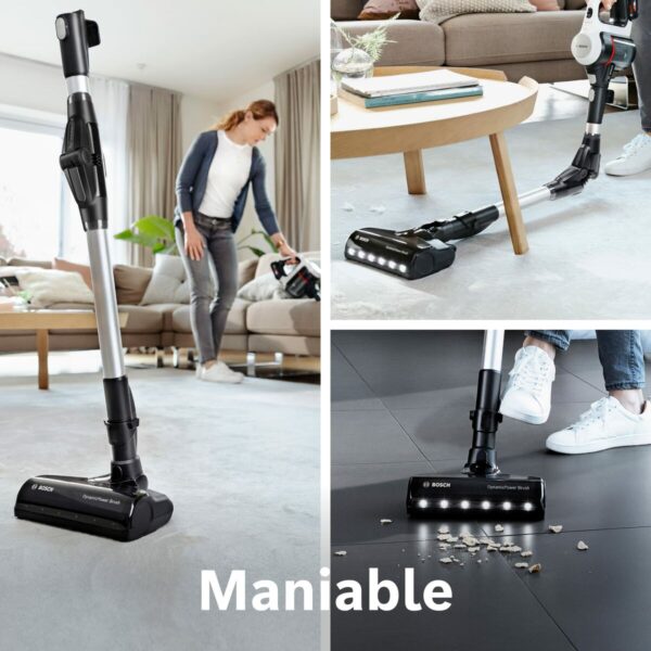 Stick Vacuum Cleaner BOSCH BBS711W White Black - Image 6