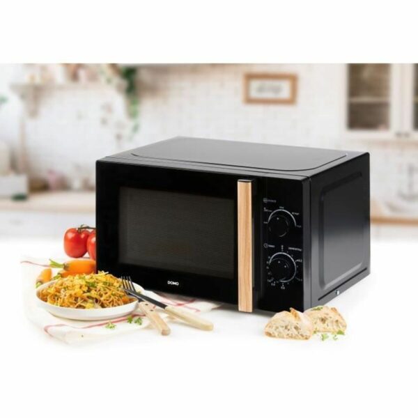 Microwave DOMO Black 700 W 20 L - Image 6