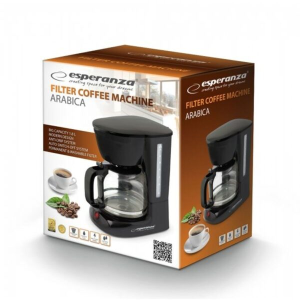 Superautomatic Coffee Maker Esperanza EKC005 Black 950 W 1,8 L - Image 2