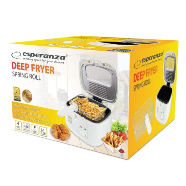 Air Fryer Esperanza EKG012 White 1800 W 2,5 L - Image 6