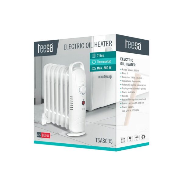Radiator TEESA TSA8035 White 800 W - Image 2