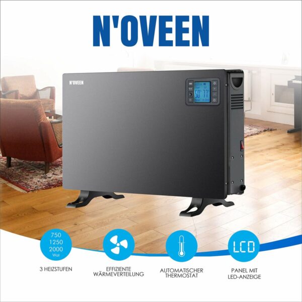 Heater N'oveen CH7100 Black 2000 W - Image 4