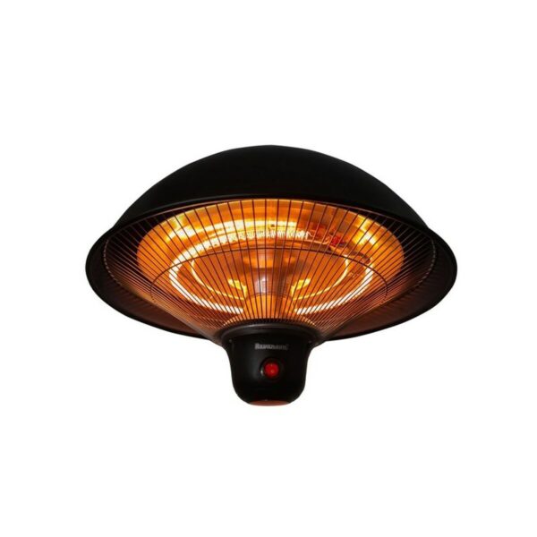Portable Fan Heater Ravanson OT-1500 LED Black 1500 W - Image 2