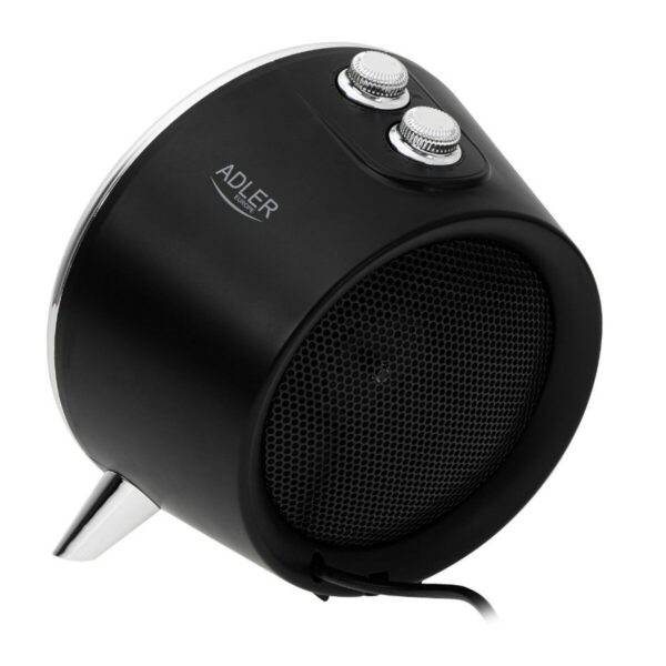Portable Fan Heater Adler AD 7742 Black Silver 1500 W - Image 2