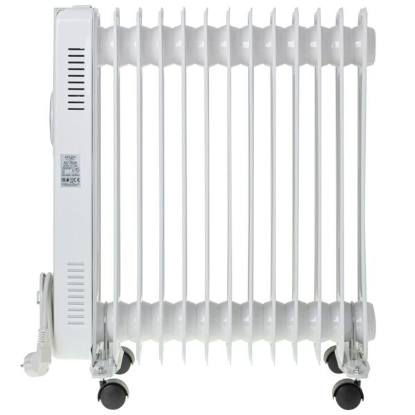Oil-filled Radiator Adler AD 7826 White 2500 W - Image 3