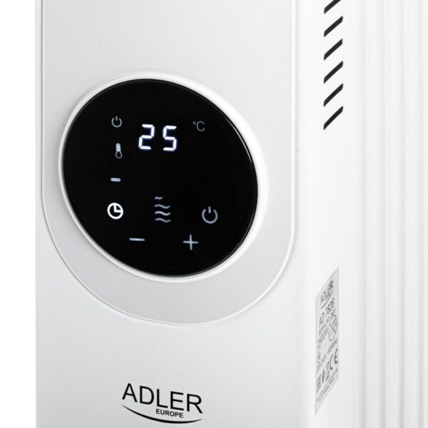 Oil-filled Radiator Adler AD 7826 White 2500 W - Image 4