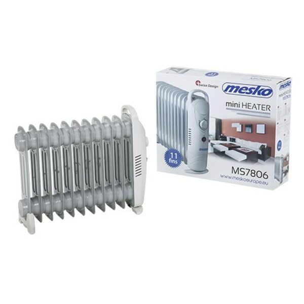 Oil-filled Radiator Mesko MS7806 White 1200 W - Image 5