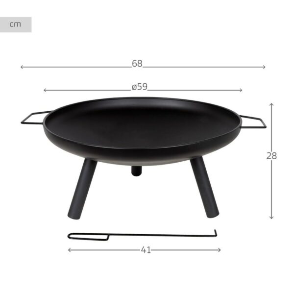 Brazier Aktive Circular Exterior Garden 59 X 28 X 59 CM - Image 4