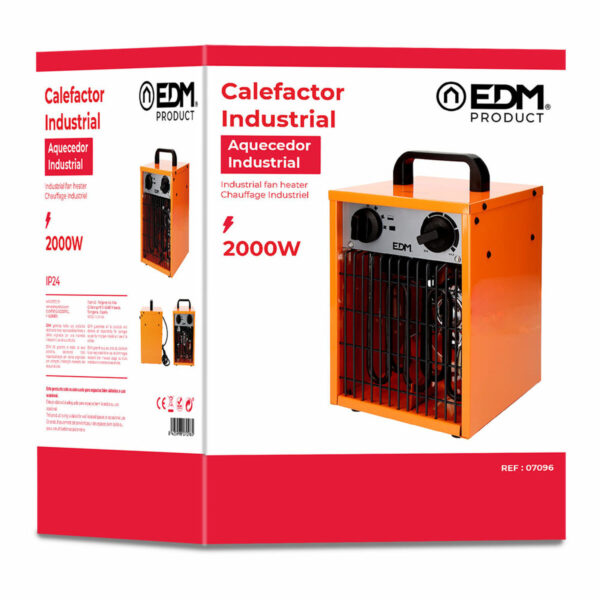Industrial Heater EDM Industry Series Orange 1000-2000 W - Image 2