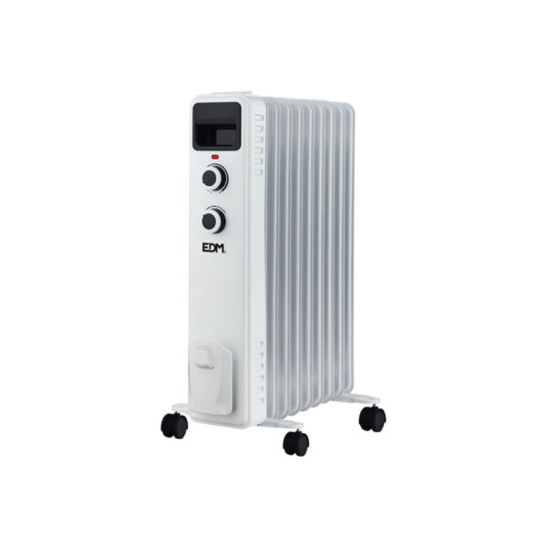 Oil-filled Radiator (9 chamber) EDM 07124 White 2000 W - Image 2