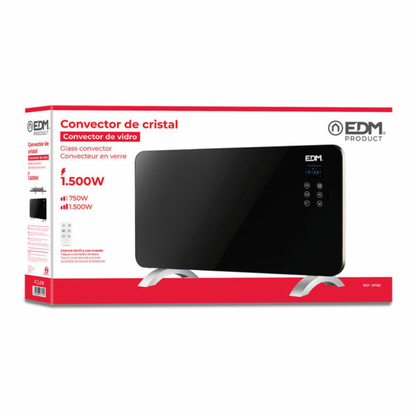 Digital Heater EDM 07182 Black 1500 W - Image 3