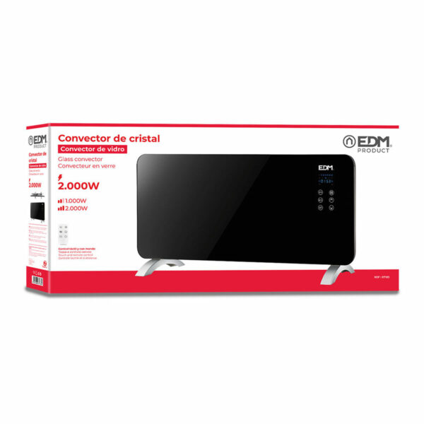 Digital Heater EDM 07183 Black 2000 W - Image 3