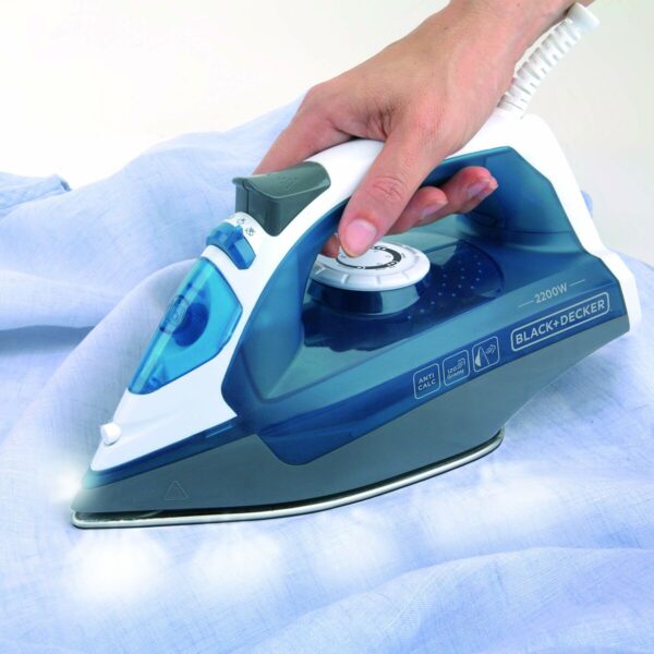 Steam Iron Black & Decker ES9180070B 2200 W Blue - Image 4