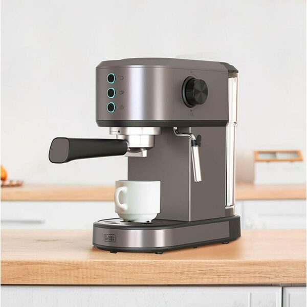 Express Manual Coffee Machine Black & Decker BXCO1350E Silver 1350 W - Image 3