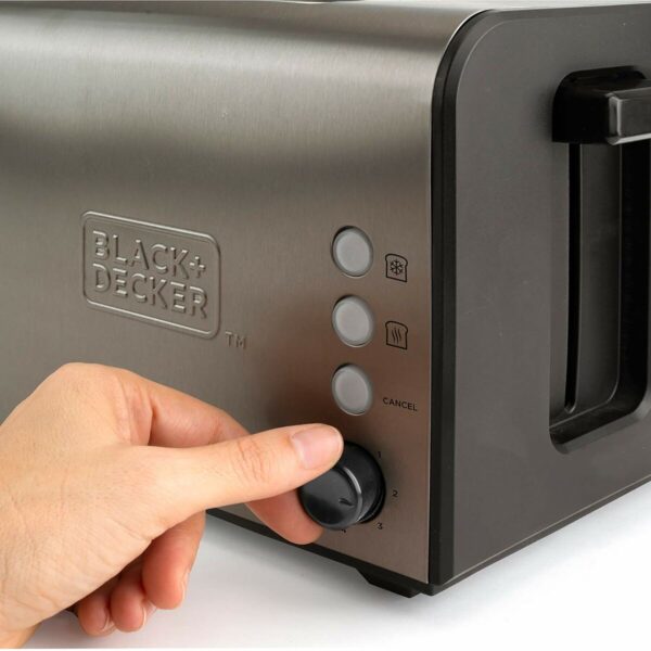 Toaster Black & Decker BXTO900E Stainless steel 900 W - Image 7