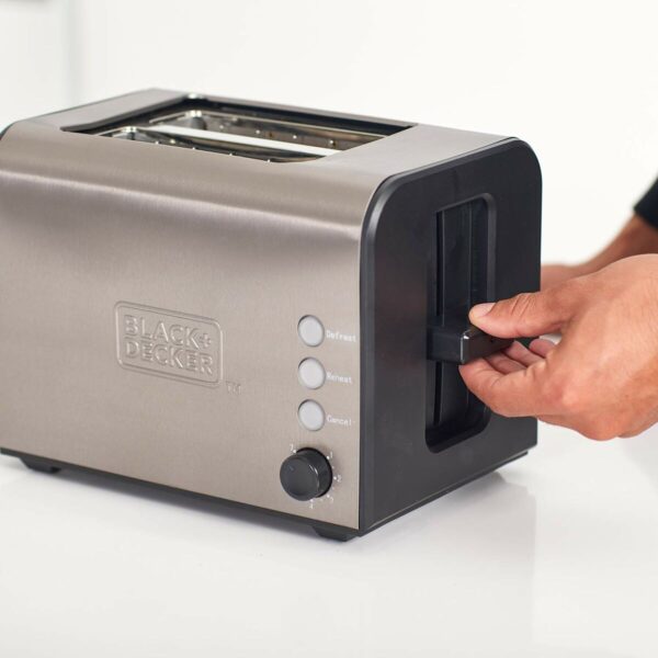 Toaster Black & Decker BXTO900E Stainless steel 900 W - Image 4