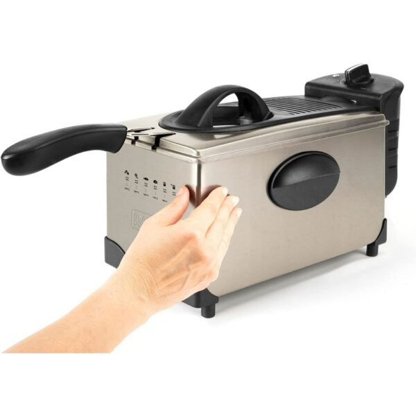 Air Fryer Black & Decker ES9730040B 2100 W 3 L Grey - Image 4