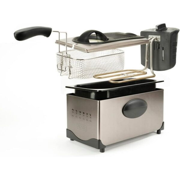 Air Fryer Black & Decker ES9730040B 2100 W 3 L Grey - Image 7