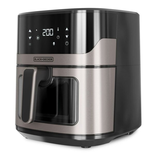 Air Fryer Black & Decker BXAF6500E Black Silver 1600 W 6,5 L - Image 2