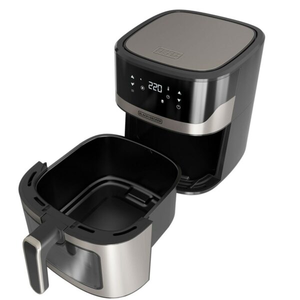 Air Fryer Black & Decker BXAF6500E Black Silver 1600 W 6,5 L - Image 3