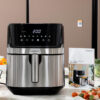 Air Fryer InnovaGoods Fryinn Pro 5500 Black 1700 W 5,5 L Stainless steel - Image 6