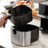Air Fryer InnovaGoods Fryinn Pro 5500 Black 1700 W 5,5 L Stainless steel - Image 7