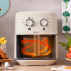 Air Fryer InnovaGoods Vynner Pro 6500 Cream 1700 W 6,5 L Stainless steel - Image 2
