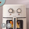 Air Fryer InnovaGoods Vynner Pro 6500 Cream 1700 W 6,5 L Stainless steel - Image 5