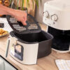 Air Fryer InnovaGoods Vynner Pro 6500 Cream 1700 W 6,5 L Stainless steel - Image 8