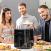Air Fryer with Weighing Scale InnovaGoods Fryinn Balance 5000 Black 1500 W 5 L Stainless steel - Image 3
