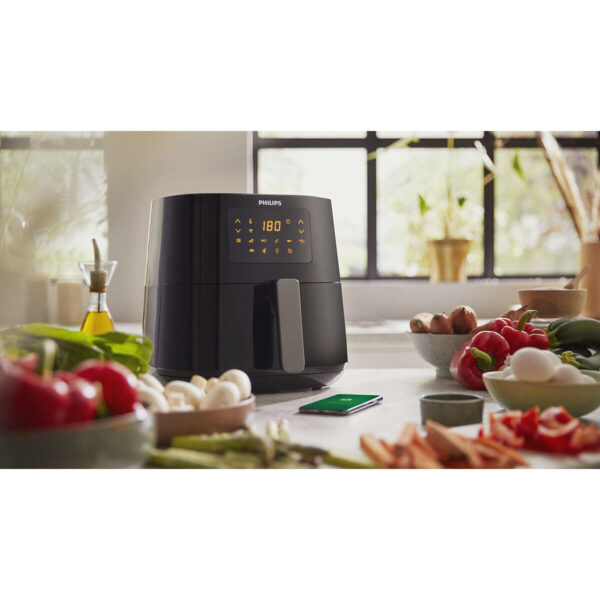 Air Fryer Philips HD9280/70 Black Silver 2000 W 6,2 L - Image 4