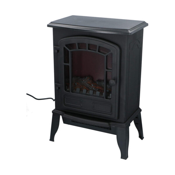 Decorative Electric Chimney Breast Classic Fire Torino Black 2000 W 56,5 x 24 x 38 cm - Image 3
