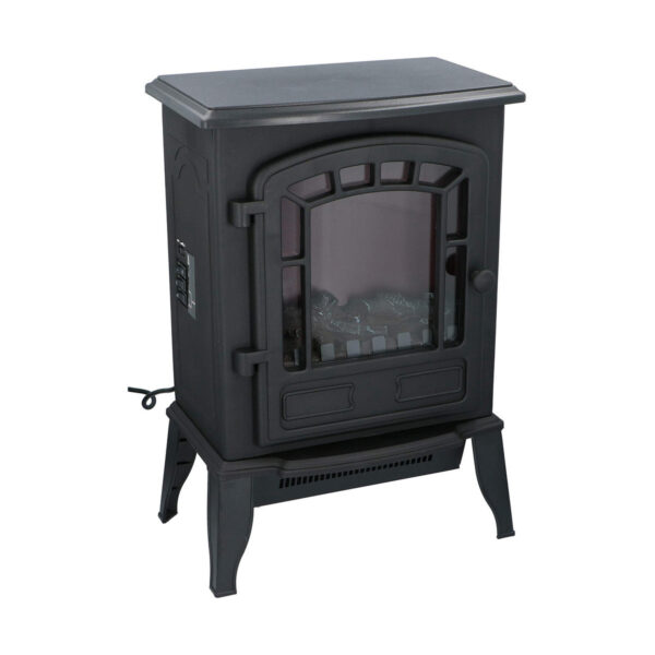 Decorative Electric Chimney Breast Classic Fire Torino Black 2000 W 56,5 x 24 x 38 cm - Image 4