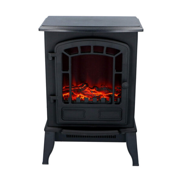 Decorative Electric Chimney Breast Classic Fire Torino Black 2000 W 56,5 x 24 x 38 cm - Image 6