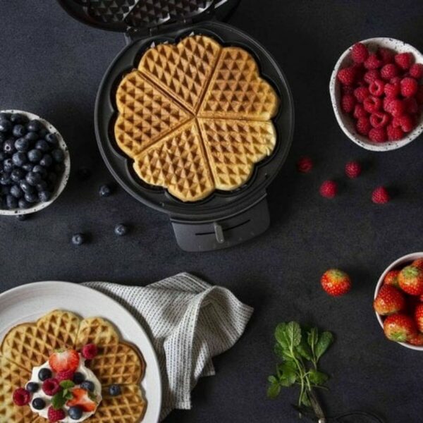 Waffle Maker Princess Princess 132380 Black Silver Steel 1200 W - Image 7