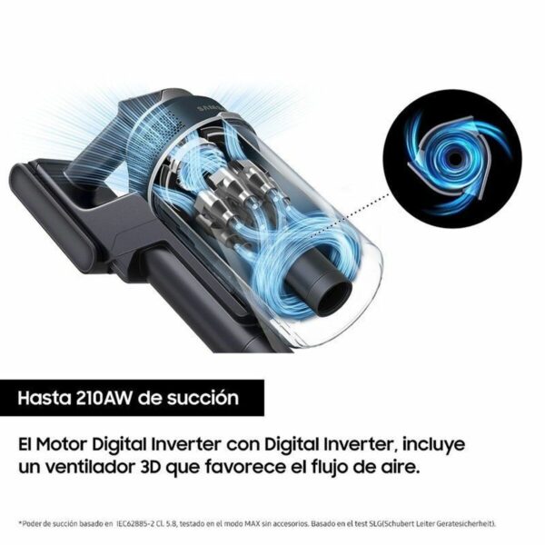 Stick Vacuum Cleaner Samsung Jet 95 Pet 210 W - Image 4
