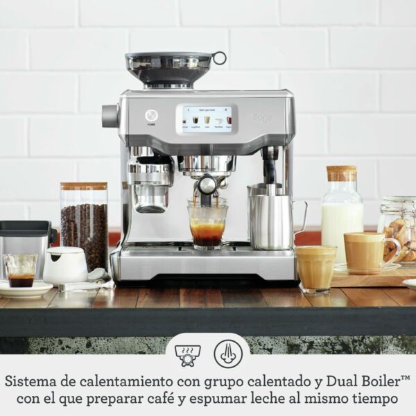Superautomatic Coffee Maker Sage SES990BTR4EEU1 Black Steel 2400 W 15 bar 2,5 L - Image 2