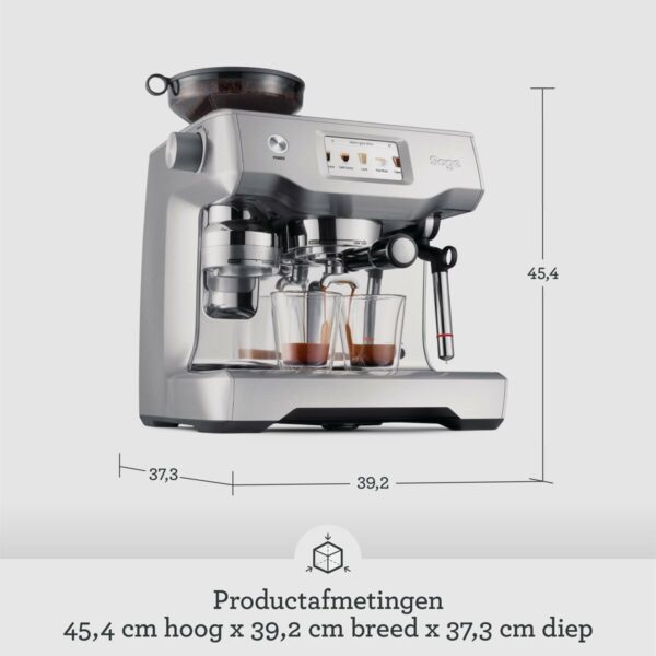 Superautomatic Coffee Maker Sage SES990BTR4EEU1 Black Steel 2400 W 15 bar 2,5 L - Image 4